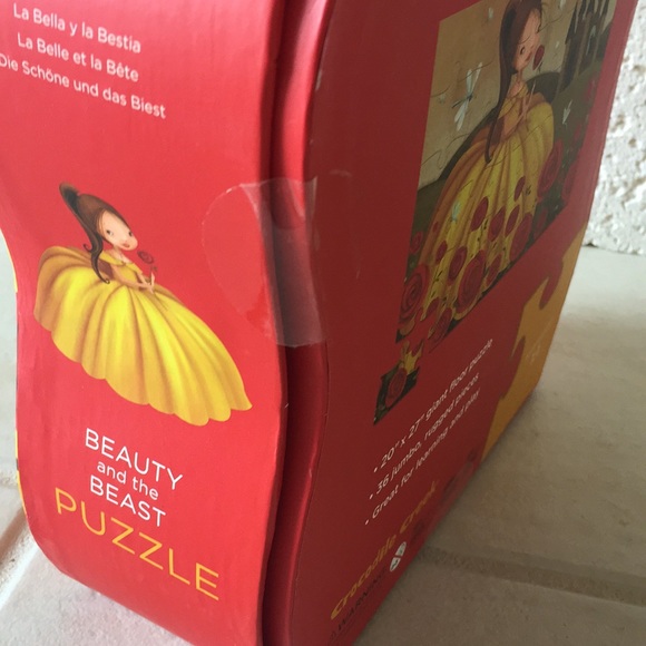 Crocodile Creek Beauty and The Beast Floor Puzzle - Picture 5 of 6